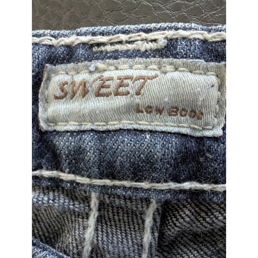 Big Star Sweet Low Rise Cutoff Denim Shorts Women's Size 25 Jorts - Picture 3 of 16